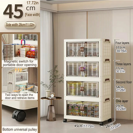 Folding Storage Cabinet Wardrobe / Armoire Rangement Pliable