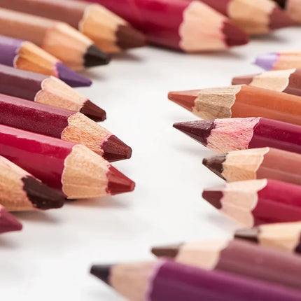 Waterproof Matte Lip Liner Long Lasting Moisturizing Sexy Brown Lip Pencil Women Natural Lipstick Makeup Lip Cosmetics