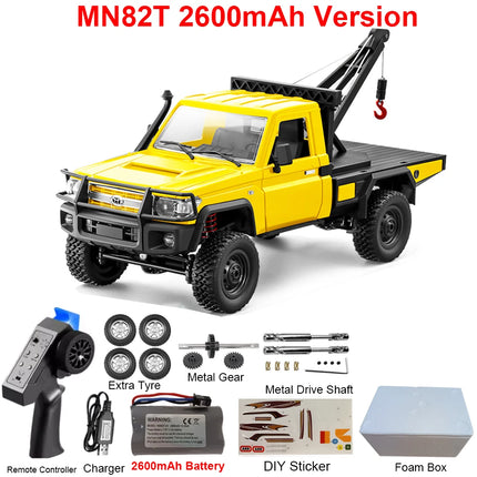 MN82 MN82PRO MN82S MN82T RC Car 1/12 4WD 2.4G Remote Control Car Climbing Off-road RC Crawler LED Light Truck RC Toys As Gift