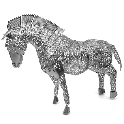 3D Metal Puzzle Model Kits DIY Laser Cut Jigsaw Toy for Children Educational Building Crafts