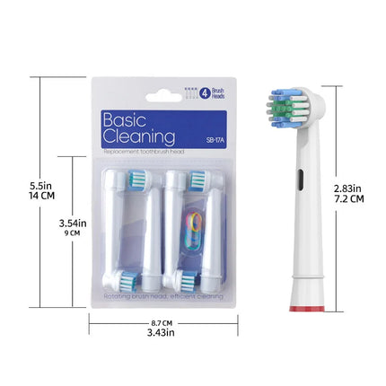 Oral-B Brush Heads D100 D25 D30 / Têtes Oral-B D100