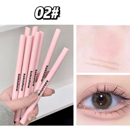 Double-end Lying Silkworm Eyeliner Pencil Diamond Glitter Matte Aegyosal Pen Brightening Cream Shadow Highligher Eye Makeup