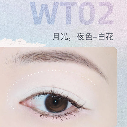 DRAMO Single Color Eyeshadow Palette Matte High Color Blendable Gothic Smoky East to Wear Longlasting Non-fading Eye Makeup