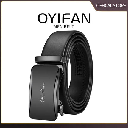 Leather Belt Men Genuine Leather Belt for Men Mens Belts Waistband Male Man Waist Automatic belts Business belts