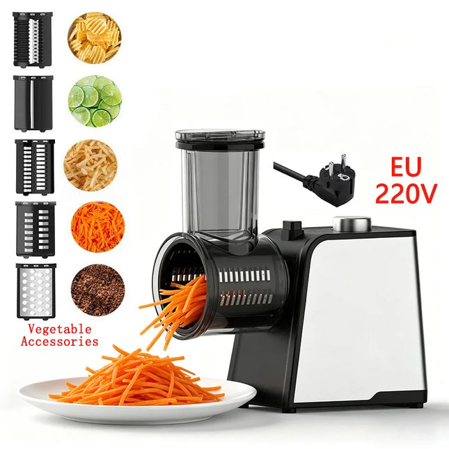 Multifunctional S6B Commercial Electric Food Processor Meat Grinder Sausage Stuffer Vegetable Cutter Slicer Shredder for Kitchen