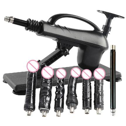 Portable Automatic Sex Machine with Big Dildo for Women Masturbation Pumping Gun for Couple Men Sex Toys