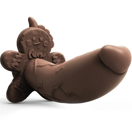 Monster Dildo Silicone Fantasy Colourful Cute Dildo Gingerbread Man Strong Suction Cup Dragon Dildo Anal Plug Sex Toys For Women