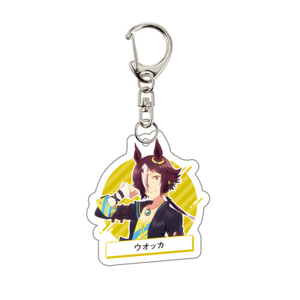 Fans gifts Anime keychains Acrylic Stand Ornaments Uma Musume Pretty Derby Oguri Cap Silence Suzuka Agnes Tachyon Clear Bliss
