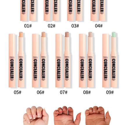 Orange Green Contour Concealer Stick Waterproof Matte Concealer Full Cover Acne Dark Circles Nude Foundation Makeup Corrector
