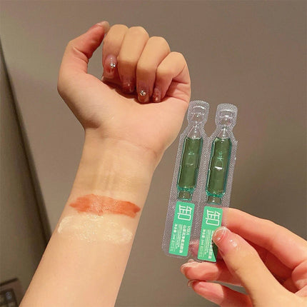 2ml*10Pcs Camellia Natural Plant Makeup Remover Three-in-one Oil Eye Lip And Face Cleansing Oil Travel Portable Single Packaging