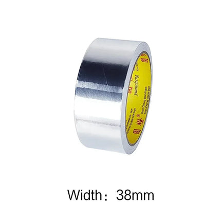 High Temperature Resistance Aluminum Foil Tape Kitchen Pipe Repair Tape Adhesive Sealing Foil Heat Insulation Leak Proof Tape