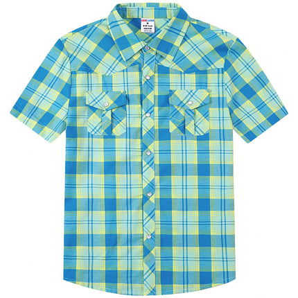 Boys Western Shirts Cowboy Outfit for Kid Toddler Halloween Carnival Fancy Dress Set Farm Theme Birthday Paty Gift Plaid Clothes