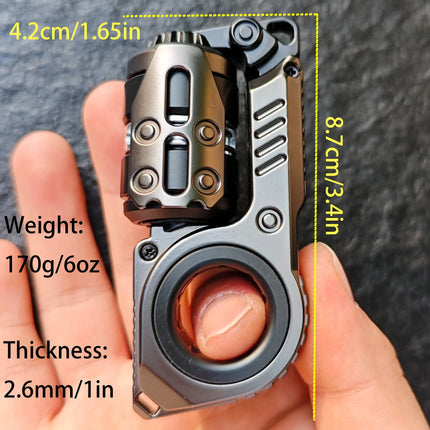 EDC Fidget Sliders Fidget Toys Tuning Fork Magnetic Push Egg Mechanical Ratchet Crisp Sound Cyber Core Multi-functional Toys