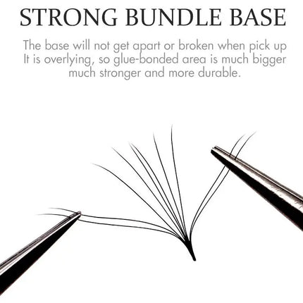 3D-14D 8-15mm 0.03/0.05/0.07 Pre Made Volume Fans 500 Volume Lashes Individual Eyelashes Premade Volume Fans Eyelashes Extension