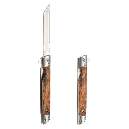2024 Damascus Pattern Folding Knife Multi-Purpose Outdoor Camping Quick Open Pocket Knife Stainless Steel Folding Knife