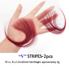 Wine-Red-2pcs-V / 6inches / 2 pcs|China Mainland