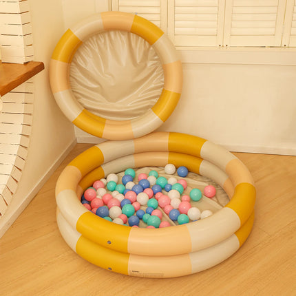 1PC  Inflatable Pool Thickened Blow Up Pool for Kids with Cute Style, Harmless Material, Wide Uses, Suitable for Indoor or Outdo
