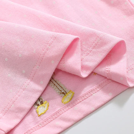 Little maven 2026 Summer Toddlers Children's Clothing Birthday Gifts Sika Deer T shirts Cartoon Baby Girls Kids Clothes Cotton