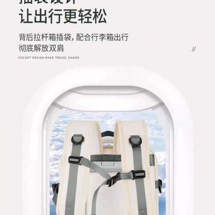 New Large Capacity Bags Business Multifunctional Charging Backpacks Expandable Airplane Travel Backpack Laptop Bag Luggage Ma
