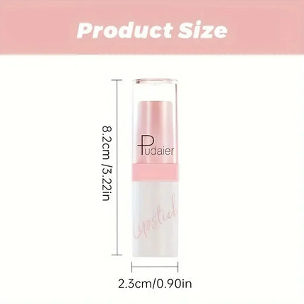 Waterproof Shimmer Lipstick, Pearlescent Long Lasting Lip Color, Moisturizing Plumping Lipstick for Glam Night Out