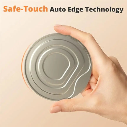 A84G-Kitchen Accessories Electric Can Opener 2Pcs One-Touch Automatic Gadget Can Open Any Can Smooth Edges