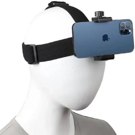 Head-Mounted Smartphone Holder First-Person View Video Outdoor Live Bracket For GoPro 10 9 8 7 6 5 4 DJI Action 2 For IPhone 13
