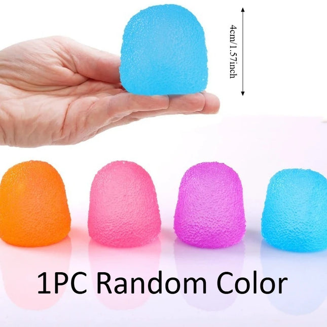 Ice Ball Maltose Squishy Toys Blue Mochi Sensory Fidget Toy Simulated Transparent Anti-Stress Slow-Rebound Decompression Toy