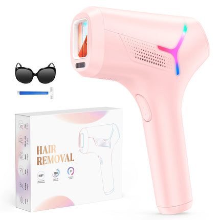 Laser Hair Removal IPL Device 999900 Flashes Dual Flashes Mode 3 Weeks Visible for Women Men Home Laser Quick Safe Treament