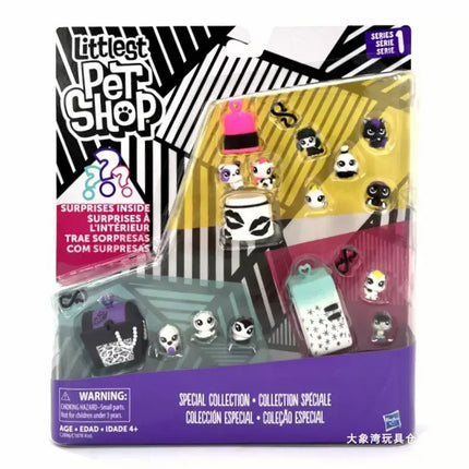 Hasbro Littlest Pet Shop LPS Blind Box Toy Cute Big Eyes Cat Dog Rabbit Model Pendant Animal Doll Mystery Box Toy Children Gift