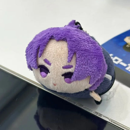 Mini Anime Plush Keychain Michel Caesar Mikage Reo Nagi Seishiro Chigiri Hyoma Bachira Meguru Cute Starfish body Doll Gifts