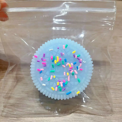 Ripple Ice Cube Squeeze Toy for Stress Relief Internet Celebrity Maltose Cube Fun Popular Product