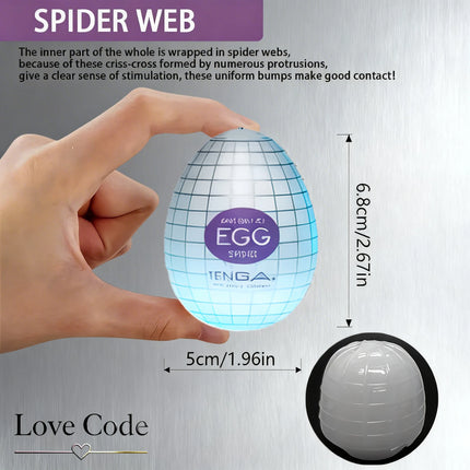 Mini Cup Masturbator Egg Shape Portable Stimulator Penis Massager Soft Rubber Adult Sex Toys for Men Realistic Vagina Pocket