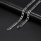 6mm Figaro Chain / 60cm