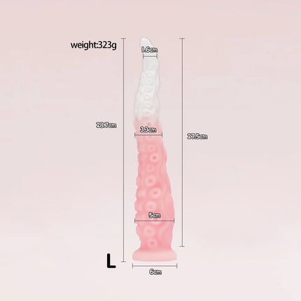 Alien Octopus Tentacle Anal Plug G-spot Clit Stimulation Prostate Orgasm Adult Sex Toy Unique Pleasure Available in Four Sizes