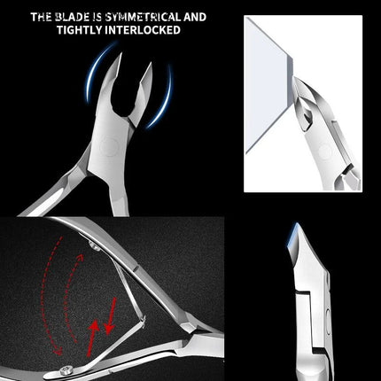 🔝1 Pcs Cuticle Nippers Nail Manicure Cuticle Scissors Clippers Trimmer Dead Skin Remover Pedicure Stainless Steel Cutters Tool✨
