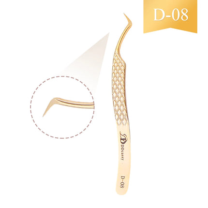 Volume Eyelash Pincet Eyelash Tweezers Antistatic Anti-Slip High-Density Precision Accurate Tweezers Nippers Point