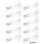 Barre droite / Labret, Lip Piercing Jewelry / Face|1.2x10mm