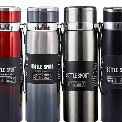 1L Thermal Water Bottle Keep Cold and Hot Water Bottle Thermos for Water Tea Coffee Vacuum Flasks Stainless Steel Thermos Bottle