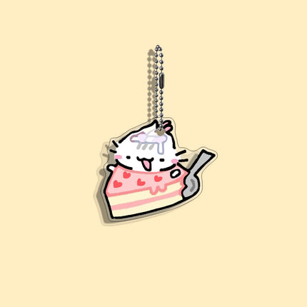 Funny Cat Character Keychain Student Gift Bag Women's Bag Cute Things Gift For Best Friends Wholesale Gifts Kitty