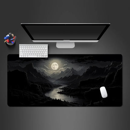 Mouse Pad sakura landscape desk accessories Mat Gamer Rug Xxl Keyboard Pad 1000X500x3MM Desk Mat Office Carpet Gaming Mouse Mats