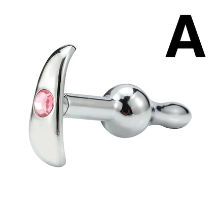Metal Outside Anal Plugs anal stimulation G-point massage Four to choose from butt plug adult pleasure dildos adult sex toys