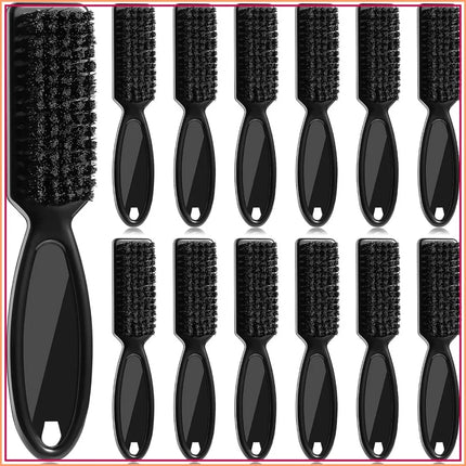 12 Pcs Barber Clipper Brush Blade Trimmer Cleaning Brush for Fades Nail Neck Duster Manicure Salon