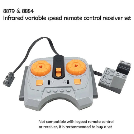 Technical Blocks Servo PF Train Motor Power Functions MOC High-Tech Parts Bricks Accessories Technik Servo RC Motor 8884 85 8879
