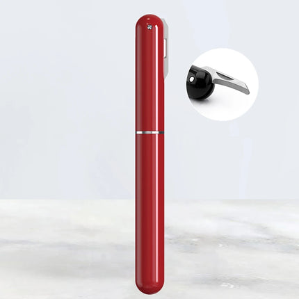 Stainless Steel Air Pressure Pump Wine Bottle Opener Pen Shape Fast Corkscrew Needle Kitchen Bar Party Tool Portable Wine Opener