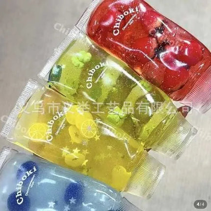 Fruit Filled Maltose Toothpaste Stress Relief Toy Soft Slow Rising Deformable Squeeze Squishy Fidget Sensory Toy