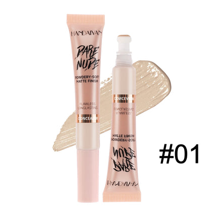 Handaiyan Hose Concealer with Sponge Brush HeadConcealer Liquid ConcealerCover up blemishes on face