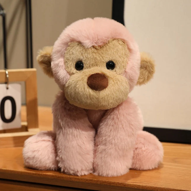 40cm Cartoon Monkey Plush Doll High Quality Colorful Monkey Gorilla Animal Stuffed Toy Home Decoration Gift For Boys And Girls