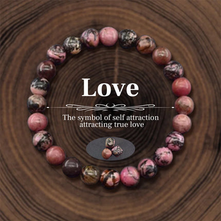 Women Natural Stone Bracelet Amethyst Quartz Tiger Eye Crystal Beads Bangles Men Health Wealth Lucky Reiki Healling Jewelry Gift