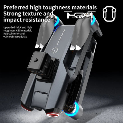 S814 Foldable Drone with Screen Remote Control, Brushless Motor, Obstacle Avoidance, Dual Camera, Optical Flow Hovering, Under 249g No Registration Required