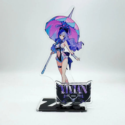 Game Zenless Zone Zero Ye Shun­guang Dialyn Hoshimi Miyabi Anime Acrylic Stand Model Plate Keychain Desk Decor Collection gift